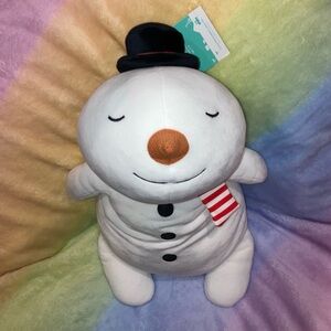 Pillowfort Snowman Weighted Plush Throw Pillow - 3 lbs - Target Winter 2025